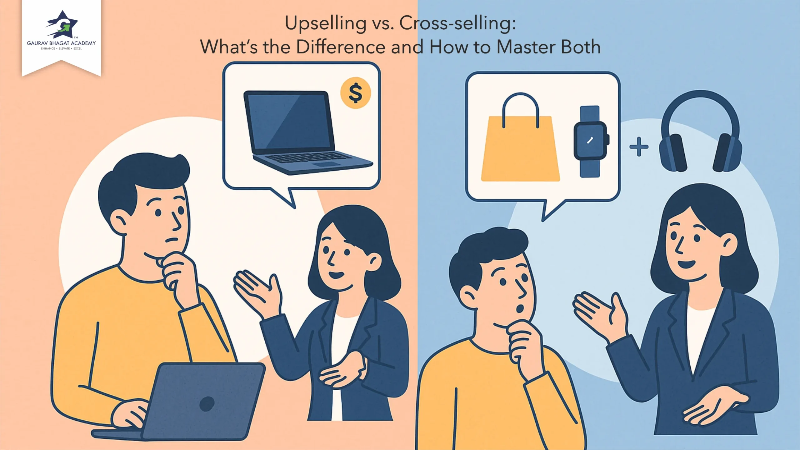 Upselling vs. Cross-selling